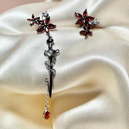 Blade Earrings - Honkai Star Rail - Meowmeowgirl's Market