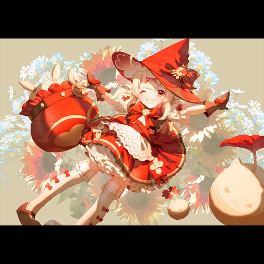 Klee & Blossoming Starlight Posters - Meowmeowgirl's Market