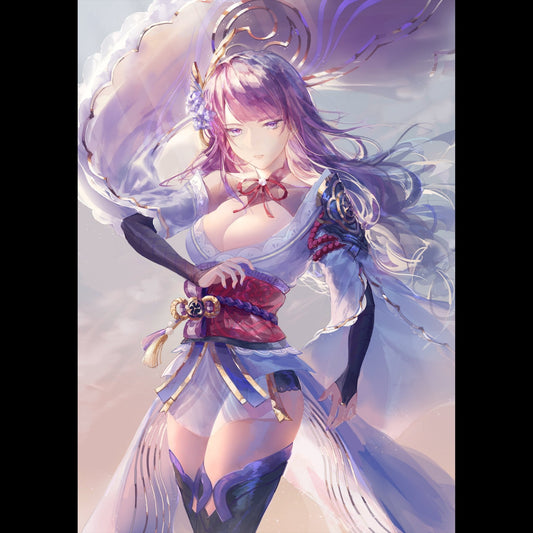 Raiden Shogun & Heavenly Principles Posters - Meowmeowgirl's Market