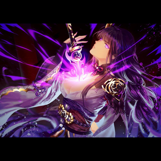 Raiden Shogun & Ultimate Posters - Meowmeowgirl's Market