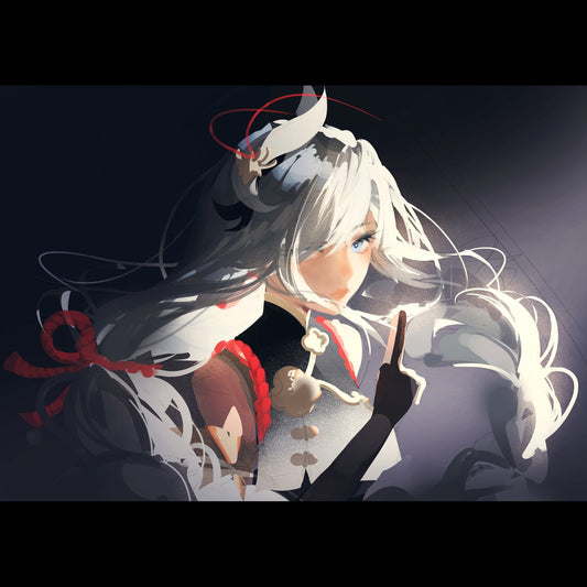 Shenhe & Light Posters - Meowmeowgirl's Market