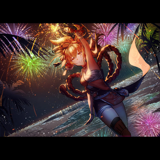 Yoimiya & Sparkler Posters - Meowmeowgirl's Market